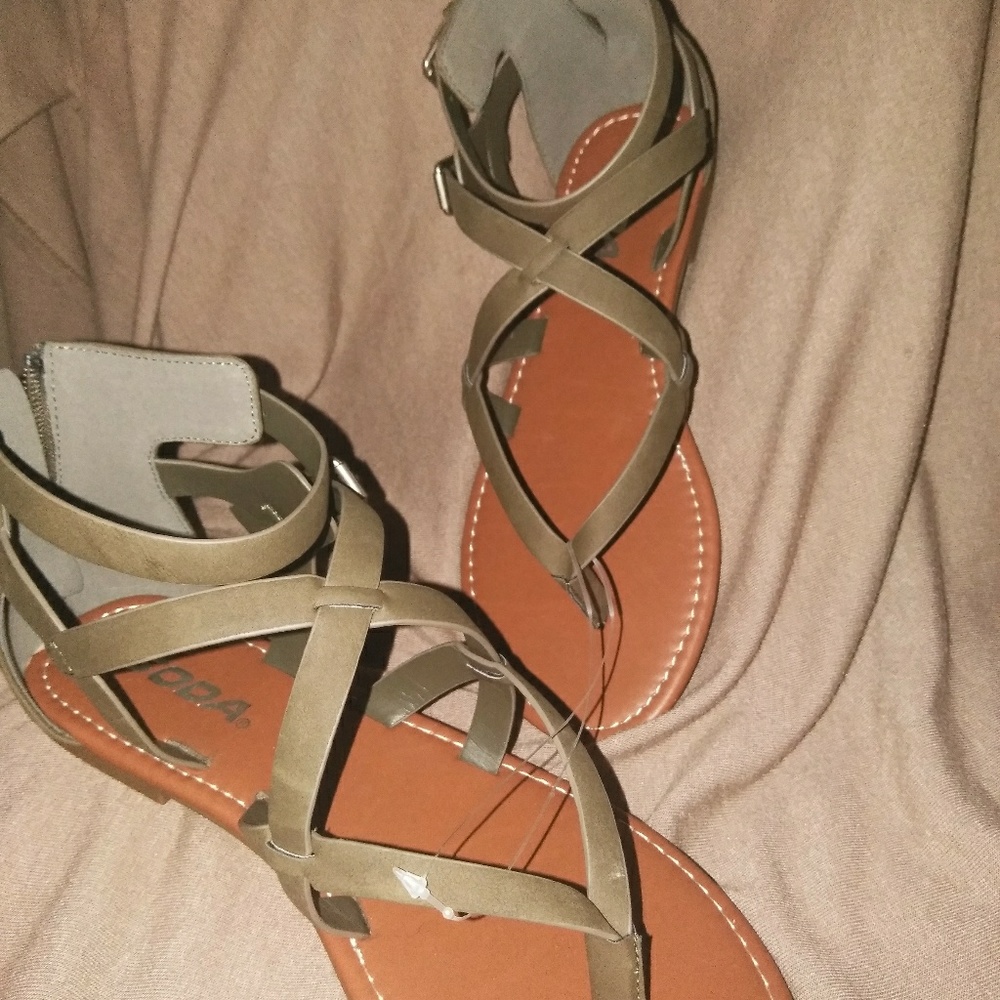 Soda Gladiator Sandals